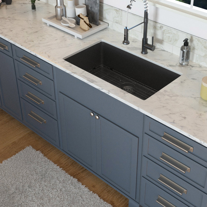 Logmey Gunmetal Black Nano 16 Gauge Stainless Steel 33" L x 19" W